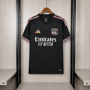 CAMISA LYON 26/27 TERCEIRA - Preta