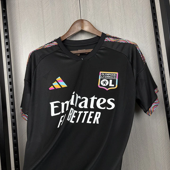 CAMISA LYON 26/27 TERCEIRA - Preta 5
