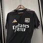 CAMISA LYON 26/27 TERCEIRA - Preta - thumbnail 5