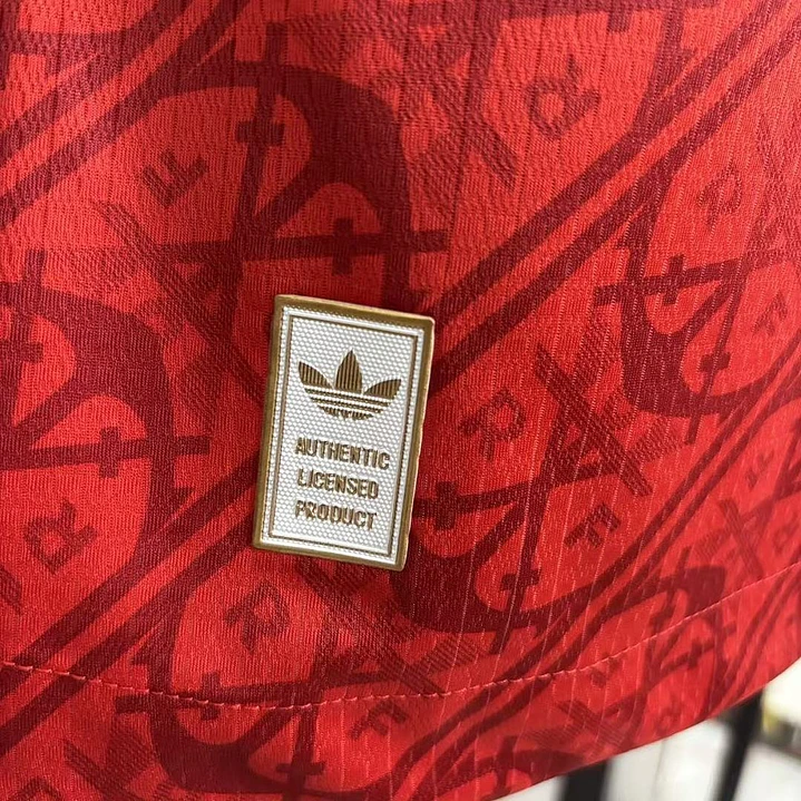 CAMISA FLAMENGO III 26/27 - Vermelha Estampada - Versão Jogador Slim Fit 6