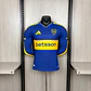 CAMISA BOCA JUNIORS 26/27 CASA - Azul e Amarela - Manga Longa - Versão Jogador Slim Fit - Thumbnail 1