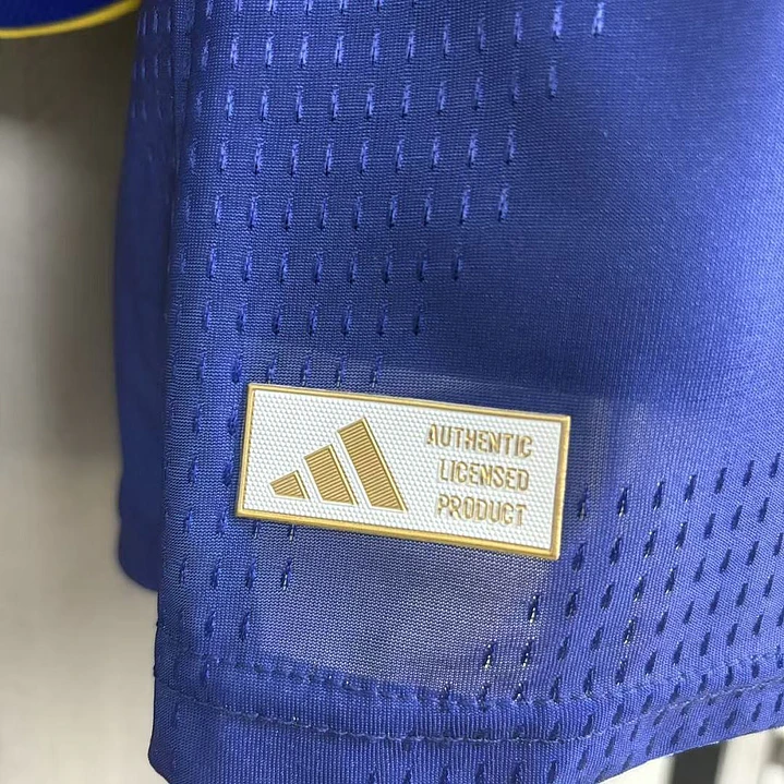 CAMISA BOCA JUNIORS 26/27 CASA - Azul e Amarela - Manga Longa - Versão Jogador Slim Fit 7