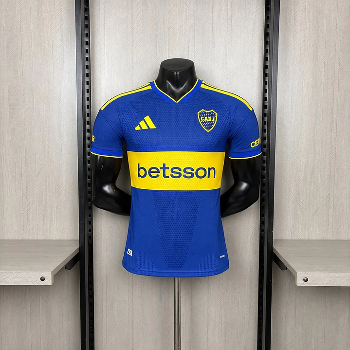 CAMISA BOCA JUNIORS 26/27 CASA - Azul e Amarela - Versão Jogador Slim Fit 1