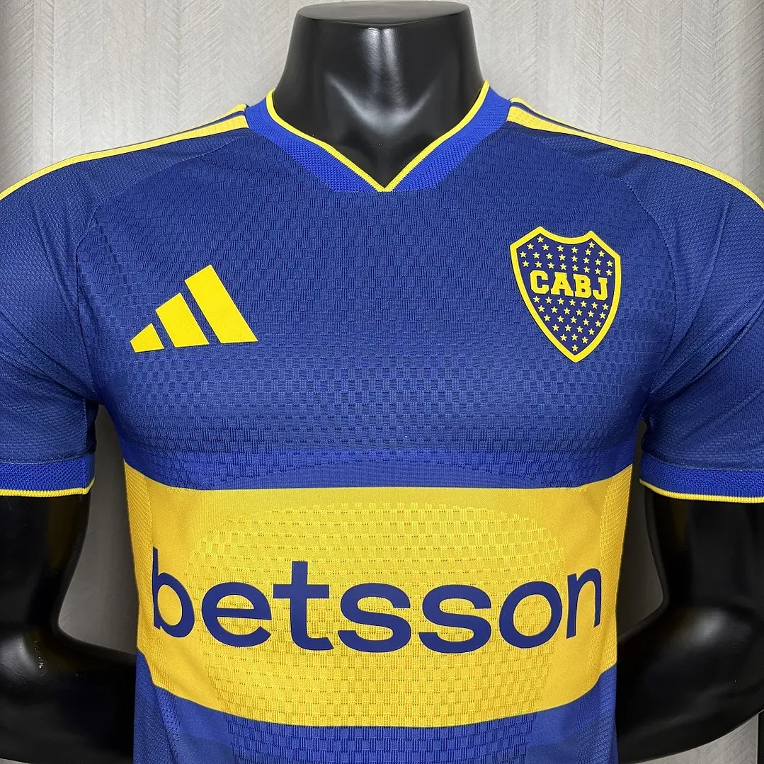 CAMISA BOCA JUNIORS 26/27 CASA - Azul e Amarela - Versão Jogador Slim Fit 4