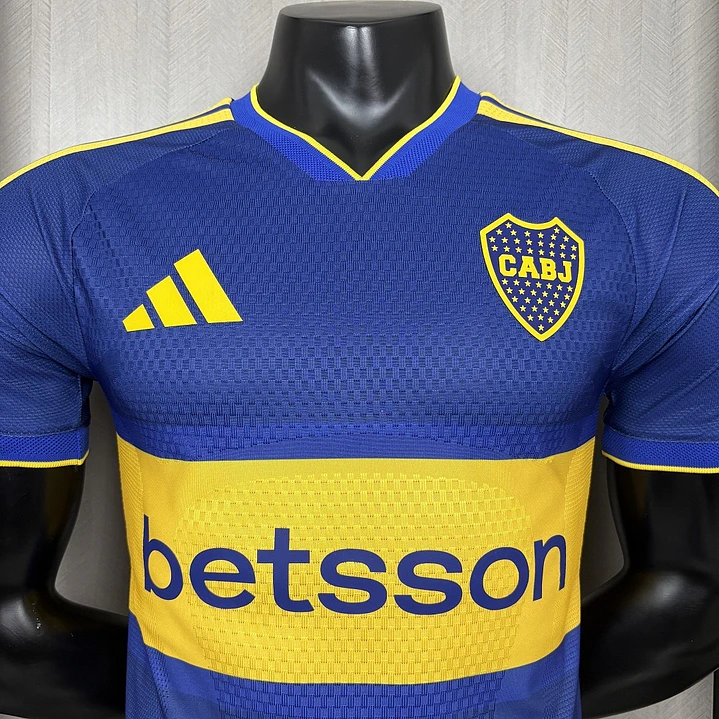 CAMISA BOCA JUNIORS 26/27 CASA - Azul e Amarela - Versão Jogador Slim Fit 4