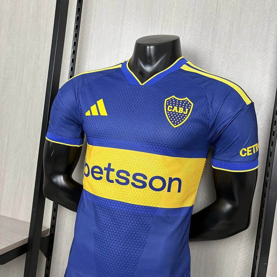 CAMISA BOCA JUNIORS 26/27 CASA - Azul e Amarela - Versão Jogador Slim Fit 5