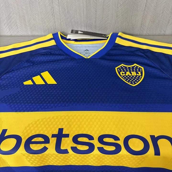 CAMISA BOCA JUNIORS 26/27 CASA - Azul e Amarela - Versão Jogador Slim Fit 6