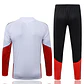 CONJUNTO DE TREINO RIVER PLATE 26/27 - MEIO ZÍPER - Branco, Preto e Vermelho - Thumbnail 2