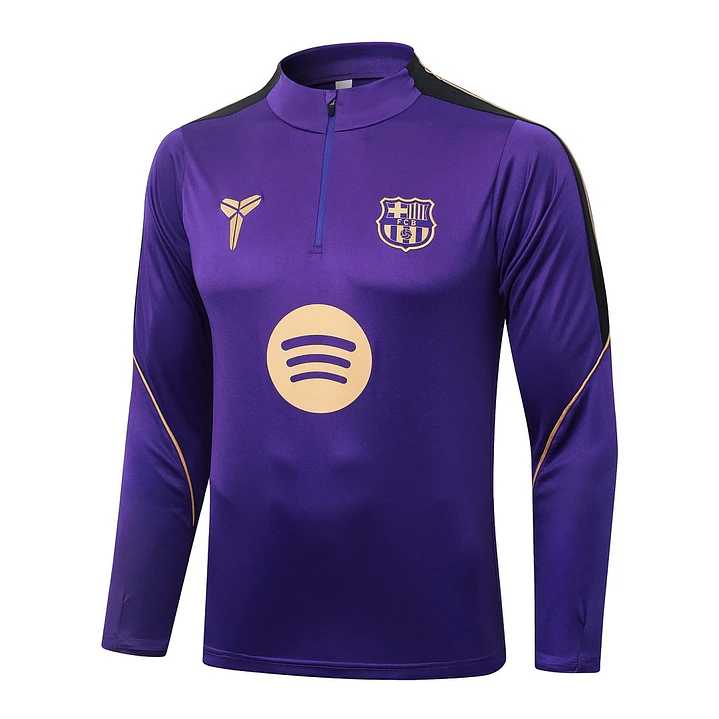 CHÁNDAL FC BARCELONA 26/27 - MEDIA CREMALLERA - Morado 3