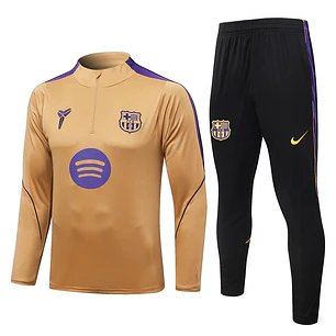 CHÁNDAL FC BARCELONA 26/27 - MEDIA CREMALLERA - Caramelo