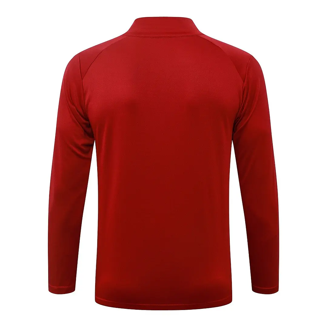 CONJUNTO DE TREINO PORTUGAL 26/27 - MEIO ZÍPER - Vermelho 4