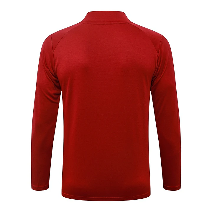 CONJUNTO DE TREINO PORTUGAL 26/27 - MEIO ZÍPER - Vermelho 4