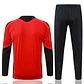 CONJUNTO DE TREINO MANCHESTER UNITED 26/27 - MEIO ZÍPER - Vermelho e Preto - Thumbnail 2