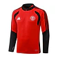 CONJUNTO DE TREINO MANCHESTER UNITED 26/27 - MEIO ZÍPER - Vermelho e Preto - Thumbnail 3