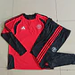 CONJUNTO DE TREINO MANCHESTER UNITED 26/27 - MEIO ZÍPER - Vermelho e Preto - Thumbnail 5