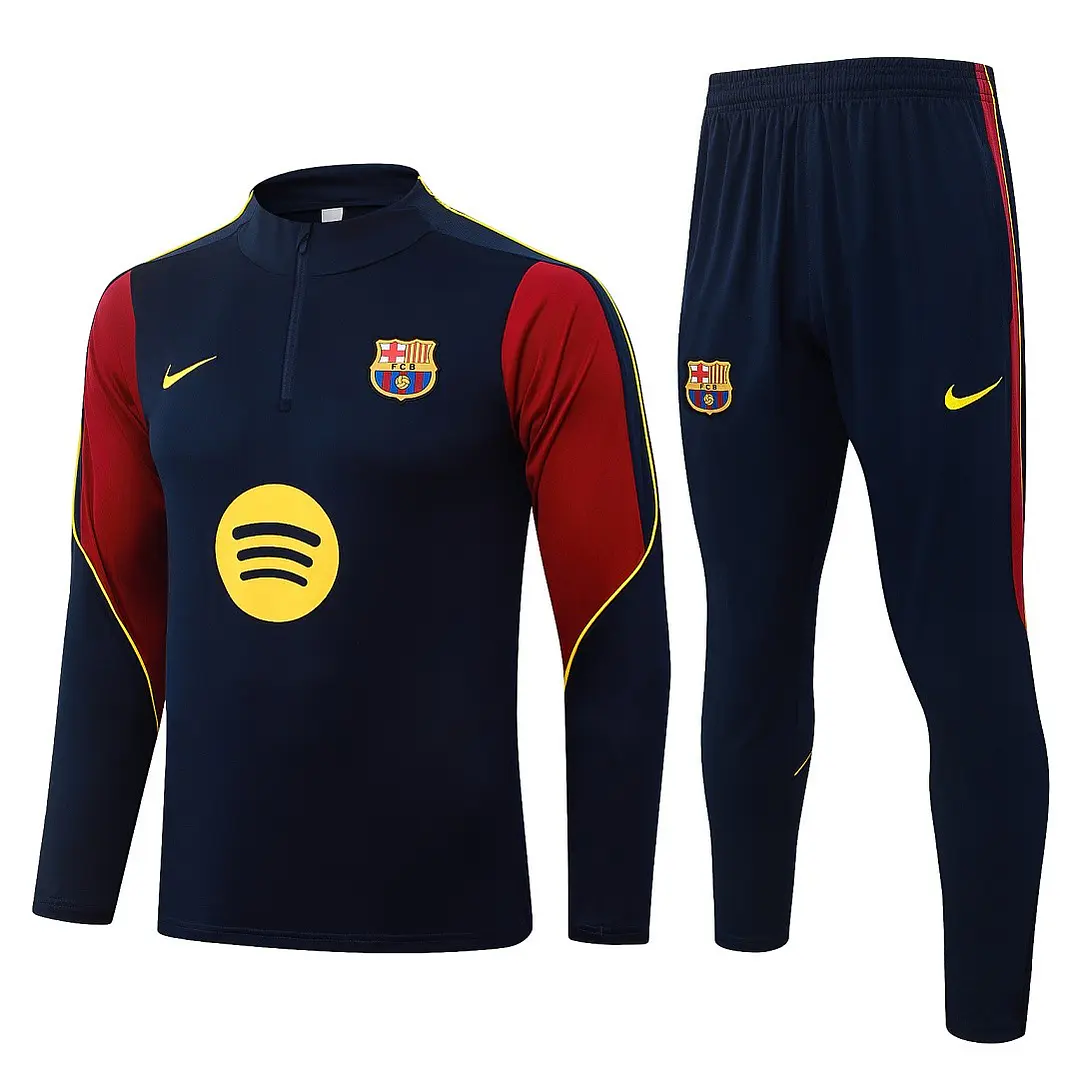 CHÁNDAL FC BARCELONA 26/27 - MEDIA CREMALLERA - Azul Marino y Grana 1