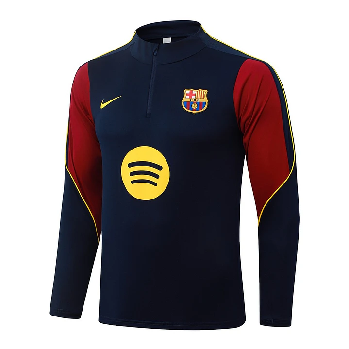 CHÁNDAL FC BARCELONA 26/27 - MEDIA CREMALLERA - Azul Marino y Grana 3