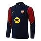 CHÁNDAL FC BARCELONA 26/27 - MEDIA CREMALLERA - Azul Marino y Grana - Thumbnail 3