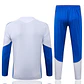 CONJUNTO DE TREINO JUVENTUS 26/27 - MEIO ZÍPER - Branco e Azul - thumbnail 2