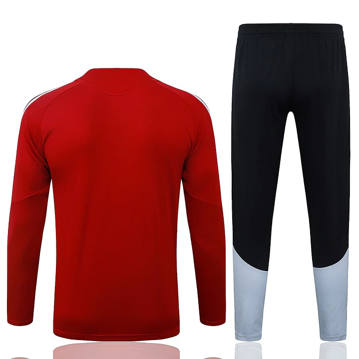 CONJUNTO DE TREINO ESPANHA 26/27 - MEIO ZÍPER - Vermelho 2
