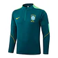 CONJUNTO DE TREINO SELEÇÃO BRASILEIRA 26/27 - MEIO ZÍPER - Verde Escuro - Thumbnail 3