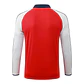 CONJUNTO DE TREINO ARSENAL 26/27 - MEIO ZÍPER - Vermelho e Bege Retrô - Thumbnail 4
