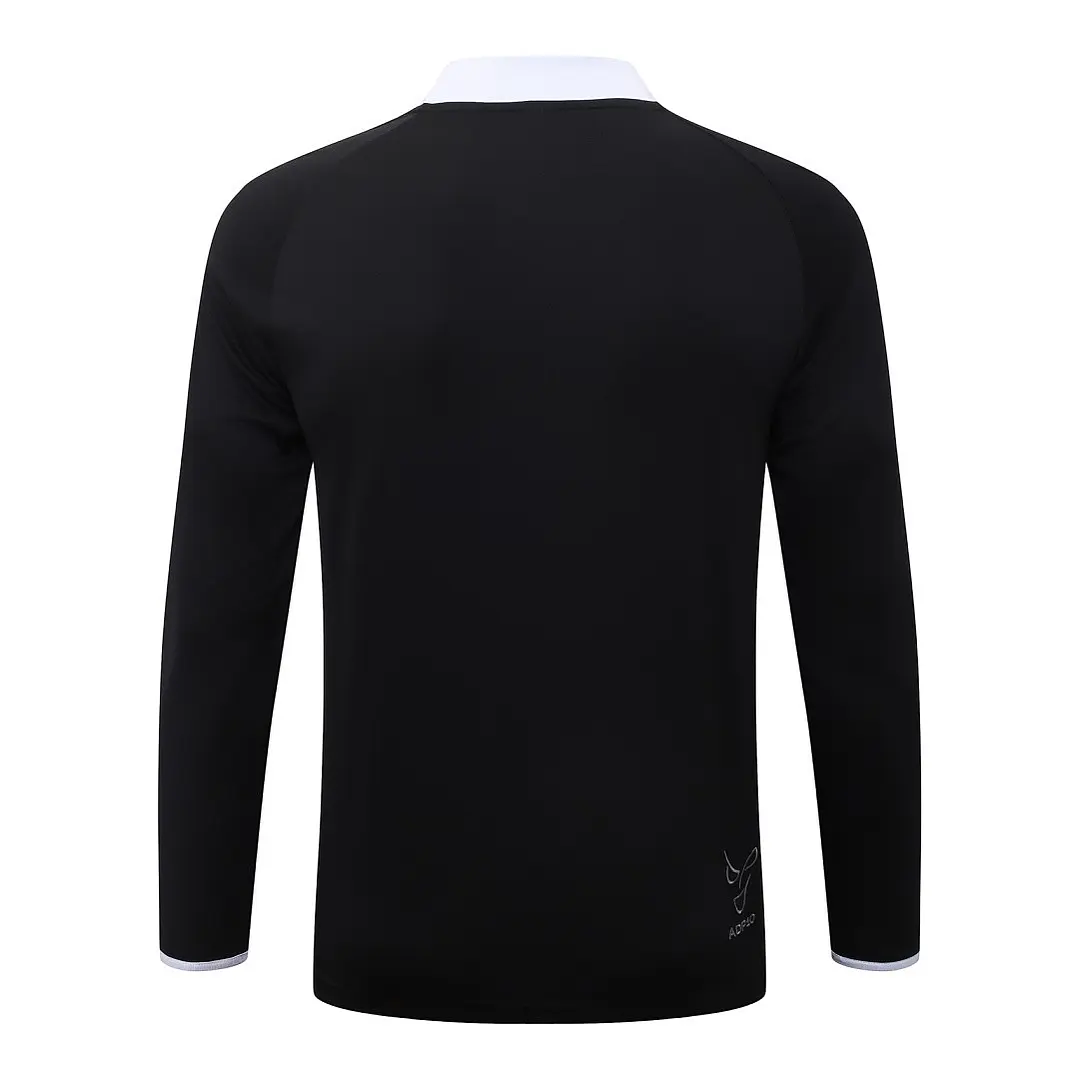 CONJUNTO DE TREINO JUVENTUS 26/27 - MEIO ZÍPER - Preto Retrô 4