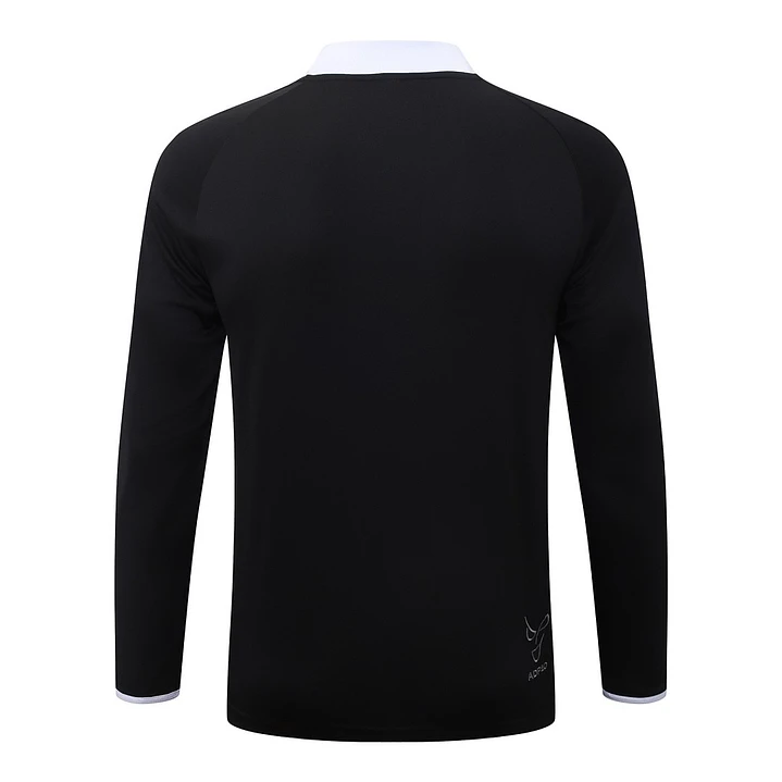 CONJUNTO DE TREINO JUVENTUS 26/27 - MEIO ZÍPER - Preto Retrô 4