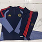 CONJUNTO DE TREINO BAYERN DE MUNIQUE 26/27 - MEIO ZÍPER - Azul-Marinho e Azul - Thumbnail 5