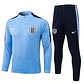 CONJUNTO DE TREINO INGLATERRA 26/27 - MEIO ZÍPER - Azul Claro - Thumbnail 1