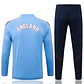 CONJUNTO DE TREINO INGLATERRA 26/27 - MEIO ZÍPER - Azul Claro - Thumbnail 2