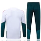 CONJUNTO DE TREINO REAL MADRID 26/27 - MEIO ZÍPER - Branco e Verde - Thumbnail 2