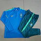 CONJUNTO DE TREINO SELEÇÃO BRASILEIRA 26/27 - MEIO ZÍPER - Azul - Thumbnail 5