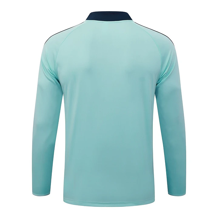 CONJUNTO DE TREINO ALEMANHA 26/27 - MEIO ZÍPER - Verde Menta Retrô 4