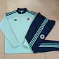 CONJUNTO DE TREINO ALEMANHA 26/27 - MEIO ZÍPER - Verde Menta Retrô - Thumbnail 5