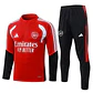 CONJUNTO DE TREINO ARSENAL 26/27 - MEIO ZÍPER - Vermelho e Preto - Thumbnail 1