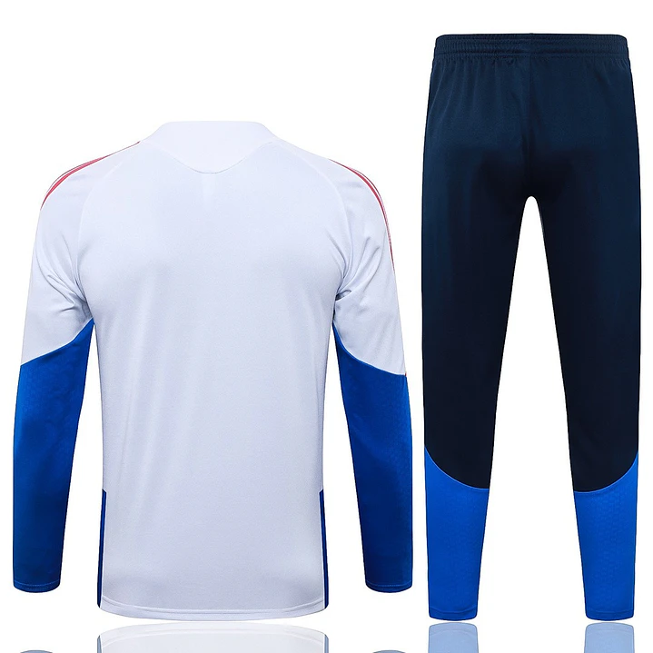 CONJUNTO DE TREINO COLÔMBIA 26/27 - MEIO ZÍPER - Branco 2