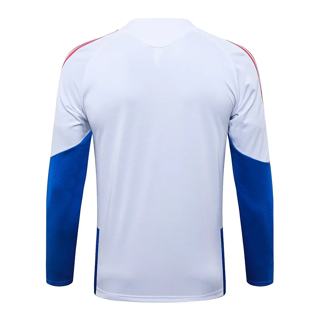 CONJUNTO DE TREINO COLÔMBIA 26/27 - MEIO ZÍPER - Branco 4