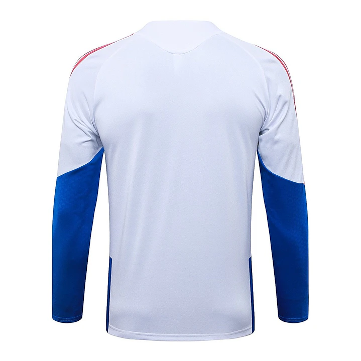CONJUNTO DE TREINO COLÔMBIA 26/27 - MEIO ZÍPER - Branco 4