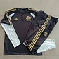 CONJUNTO DE TREINO FLAMENGO 26/27 - MEIO ZÍPER - Preto e Branco - Thumbnail 5