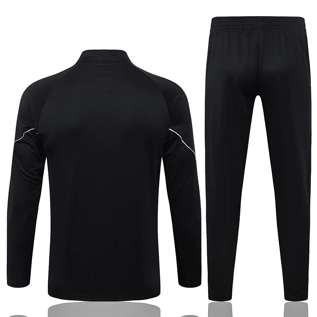 CONJUNTO DE TREINO PORTUGAL 26/27 - MEIO ZÍPER - Preto 2