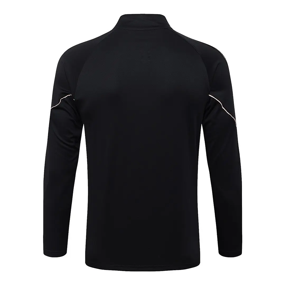 CONJUNTO DE TREINO PORTUGAL 26/27 - MEIO ZÍPER - Preto 4