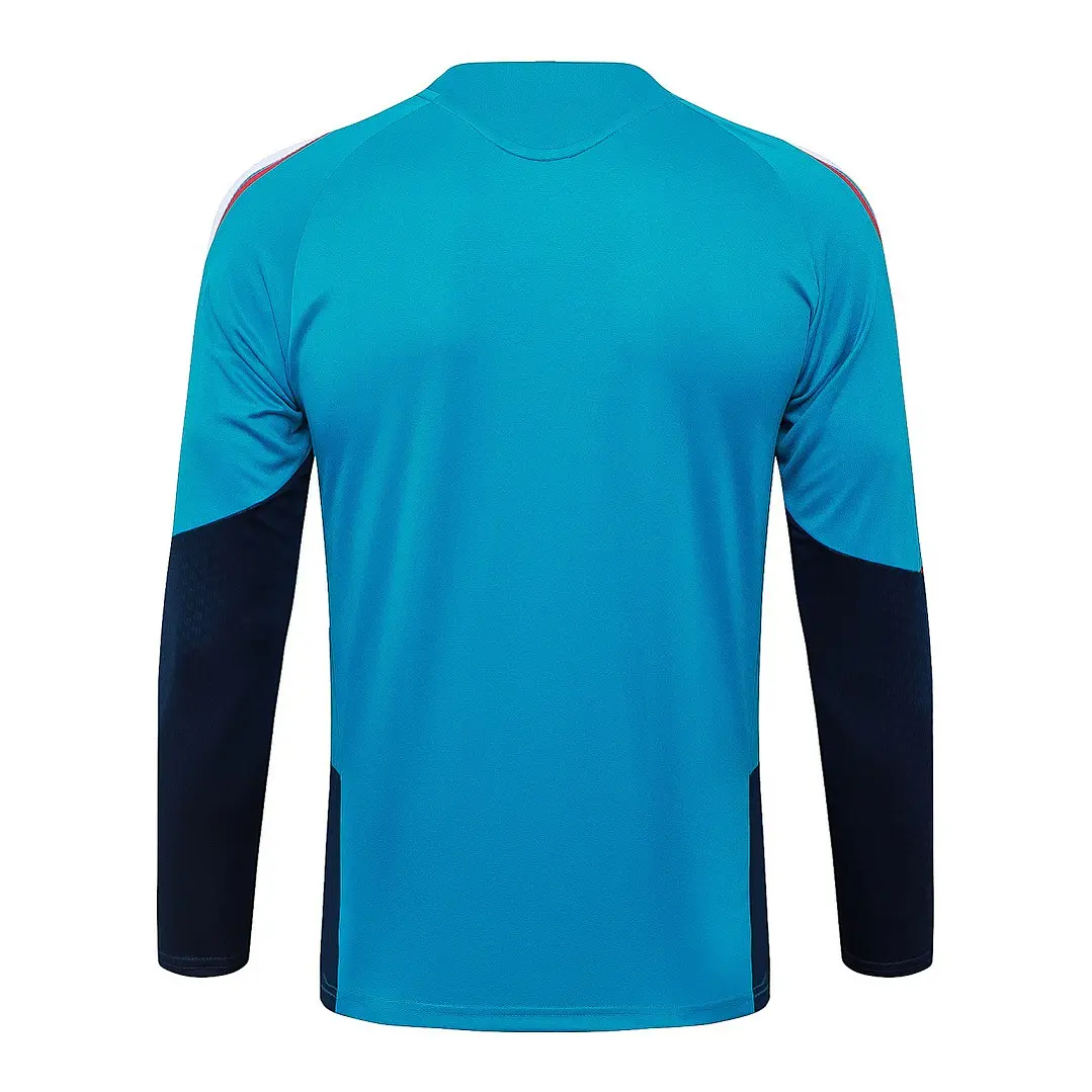 CONJUNTO DE TREINO ESPANHA 26/27 - MEIO ZÍPER - Azul Turquesa 4