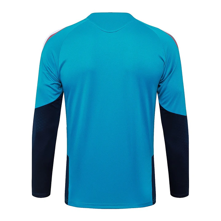 CONJUNTO DE TREINO ESPANHA 26/27 - MEIO ZÍPER - Azul Turquesa 4