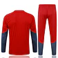 CONJUNTO DE TREINO INTERNACIONAL 26/27 - MEIO ZÍPER - Vermelho - Thumbnail 2