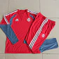 CONJUNTO DE TREINO INTERNACIONAL 26/27 - MEIO ZÍPER - Vermelho - Thumbnail 5