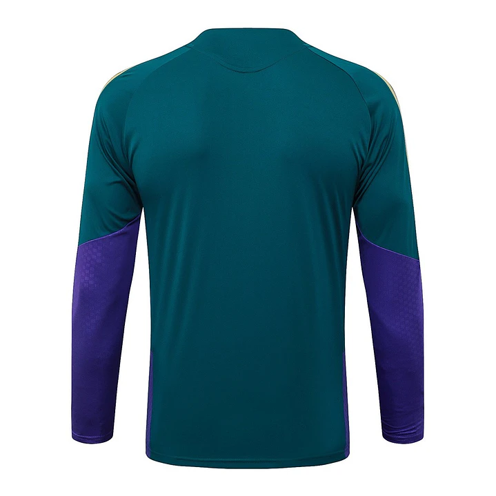 CONJUNTO DE TREINO ARÁBIA SAUDITA 26/27 - MEIO ZÍPER - Verde 4