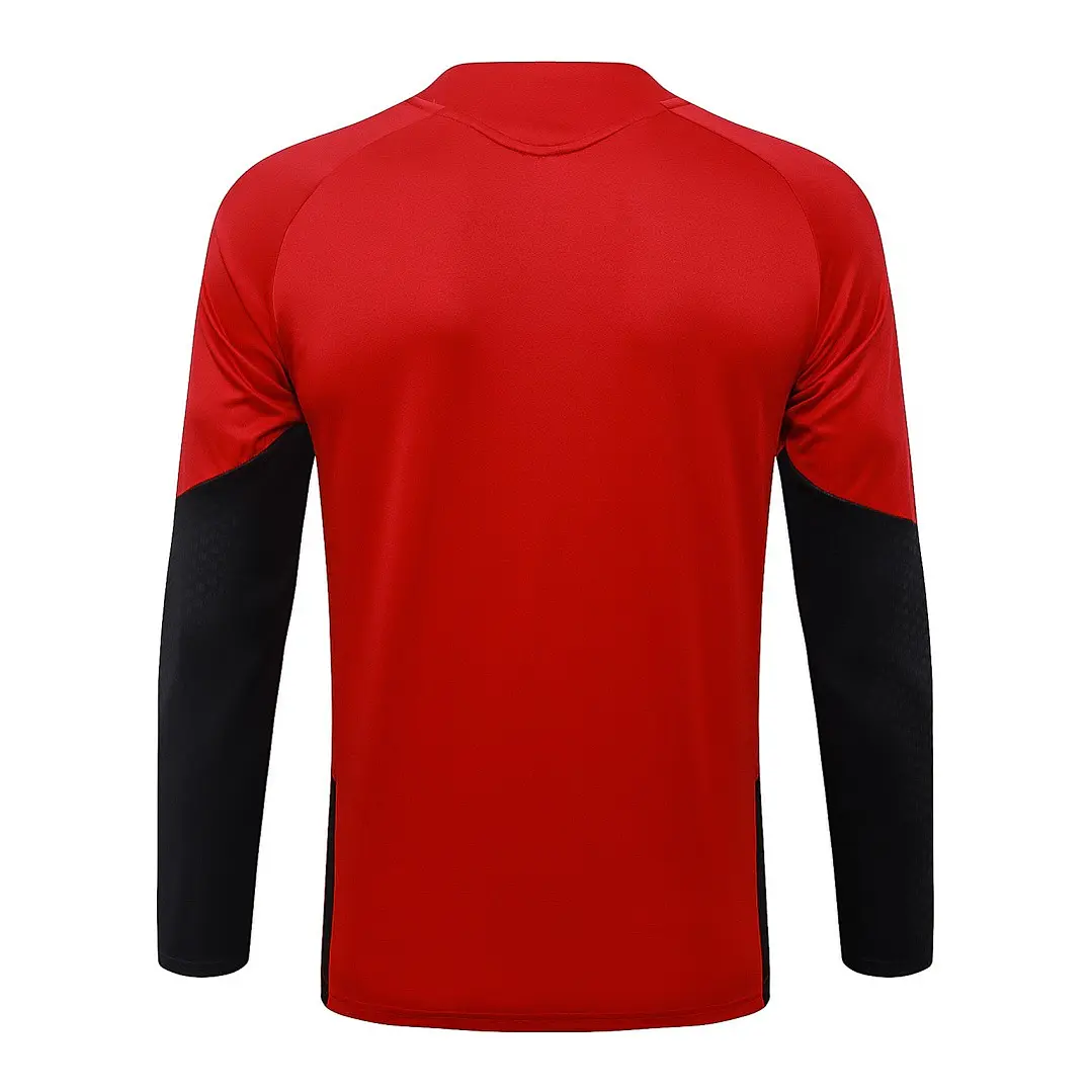 CONJUNTO DE TREINO ALEMANHA 26/27 - MEIO ZÍPER - Vermelho 4