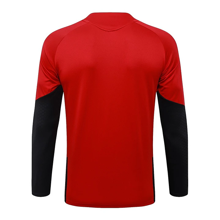 CONJUNTO DE TREINO ALEMANHA 26/27 - MEIO ZÍPER - Vermelho 4
