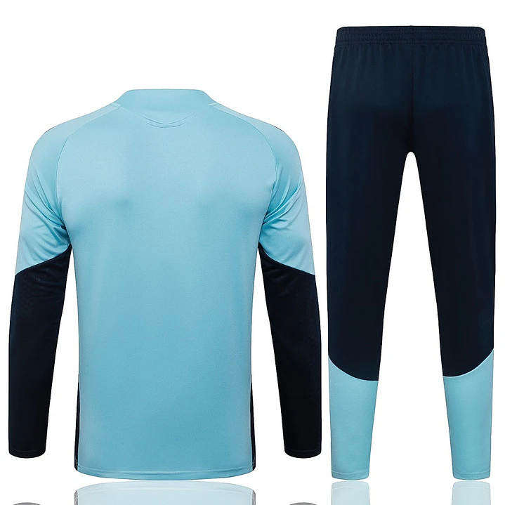 CONJUNTO DE TREINO ARGENTINA 26/27 - MEIO ZÍPER - Azul Celeste 2